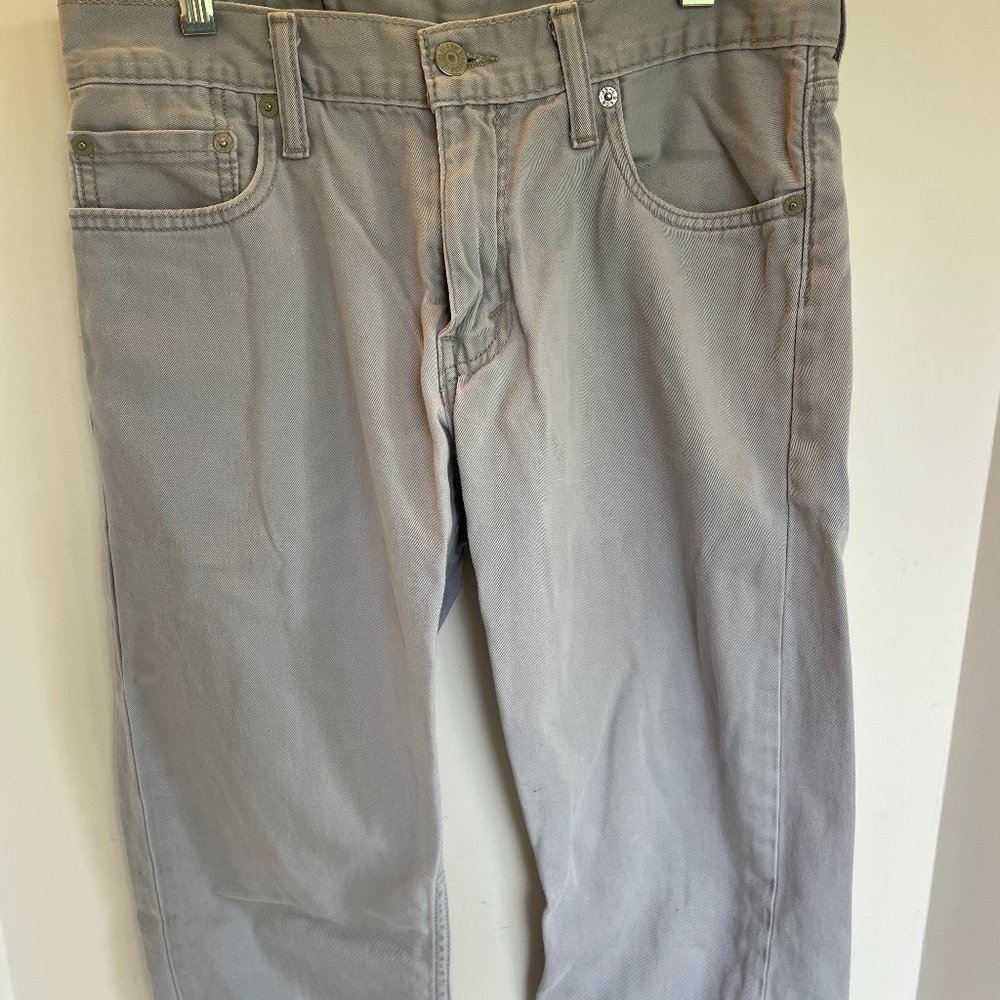 Levi's 514 Light Grey Jeans W30 L32